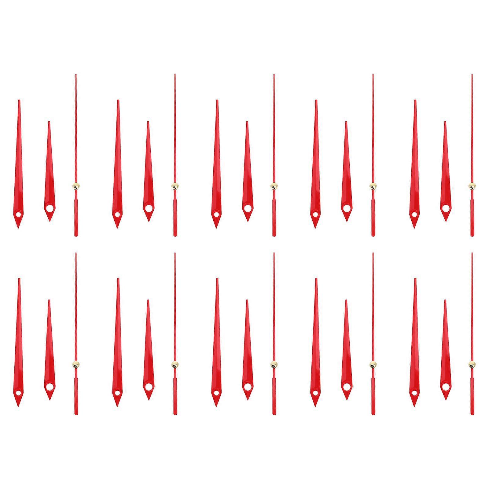 10 Sets DIY Wall Clock Needles Mute Clock Pointers Clock Hands Replacement Parts