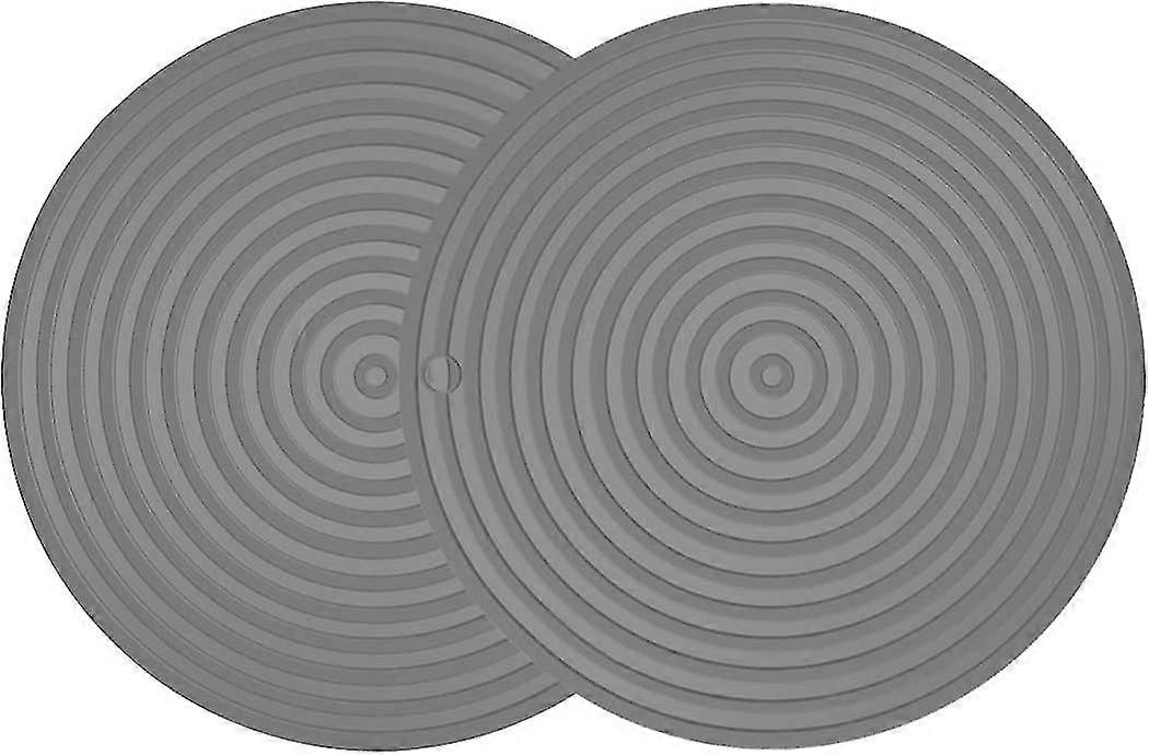 2 Pack Silicone Pet Feeding Mat For Dog And Cat