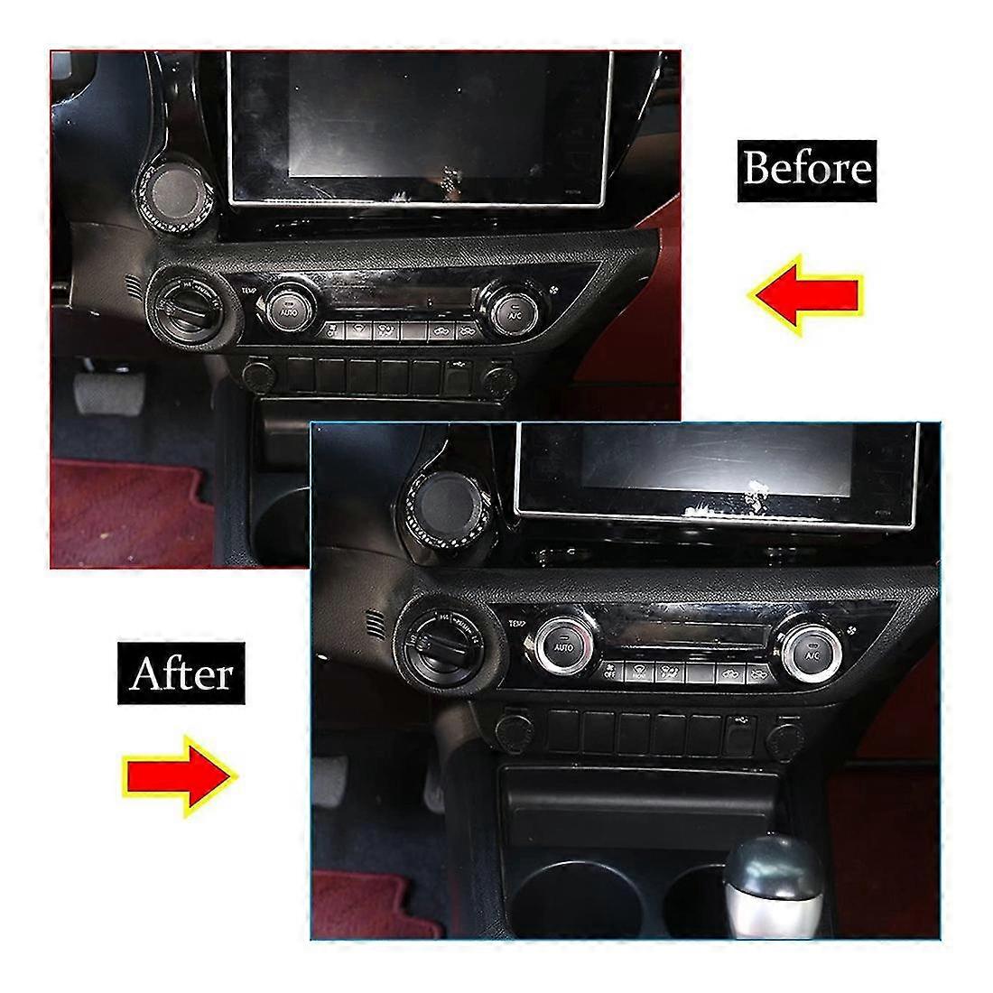 Console Switch Button Frame Chrome Trim FOR BENZ W204 W212 W218 GLK C E CLS Clas - Foto 9