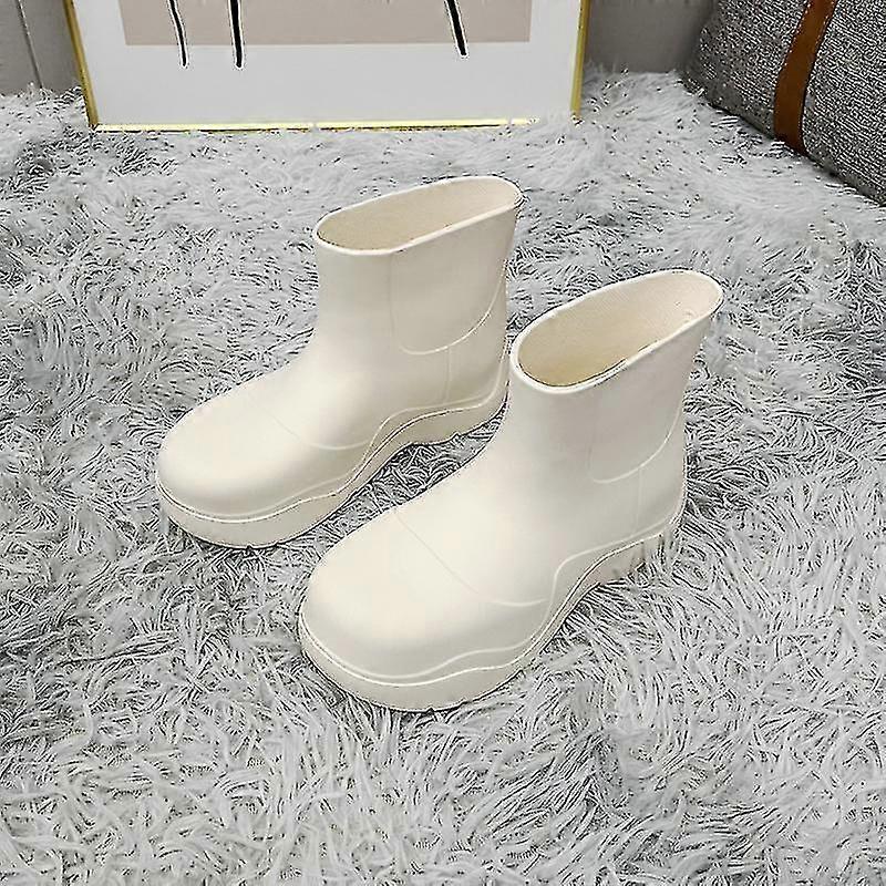 Bottes en caoutchouc flaque d'eau pour femmes - Bottines
