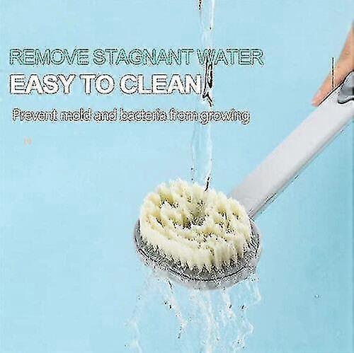 Long Handle Liquid Bath Brush Multifunctional Detachable Back Body Bath Scrubber