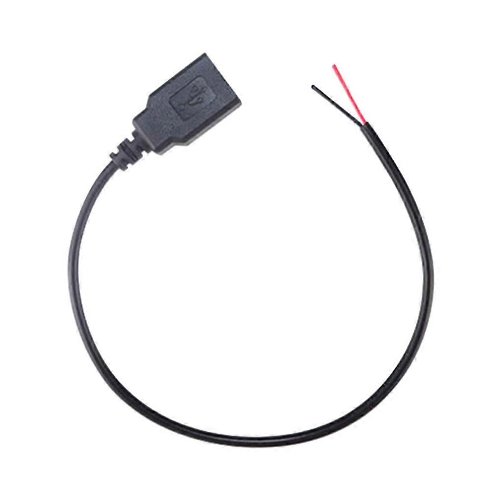 USB Type A Connectors PowerSupply Extension Cable Charger 2Pin Data Cable