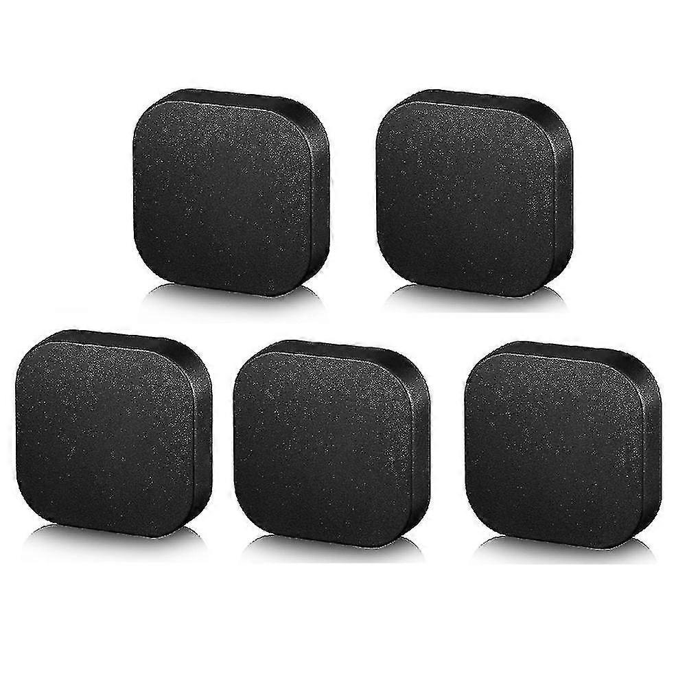 5pcs Silicone Lens Cap For Go Pro Hero 11 10 9 Black Anti-drop Dust Resistance Lens Cover Protector