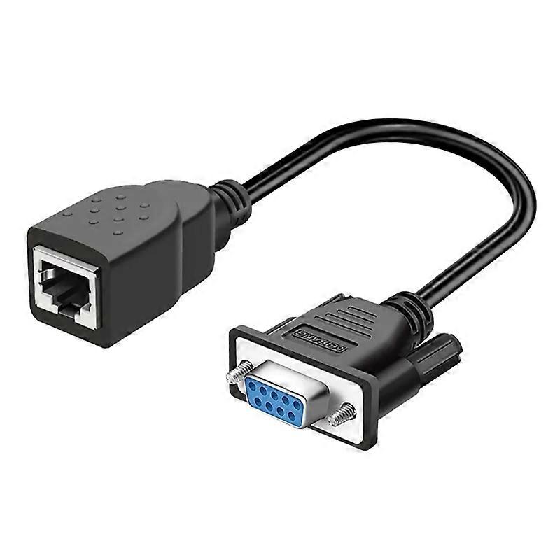 Reliable Signal Transfer with the DB9 to RJ45 Adapter DB9 Female/Male to RJ45
