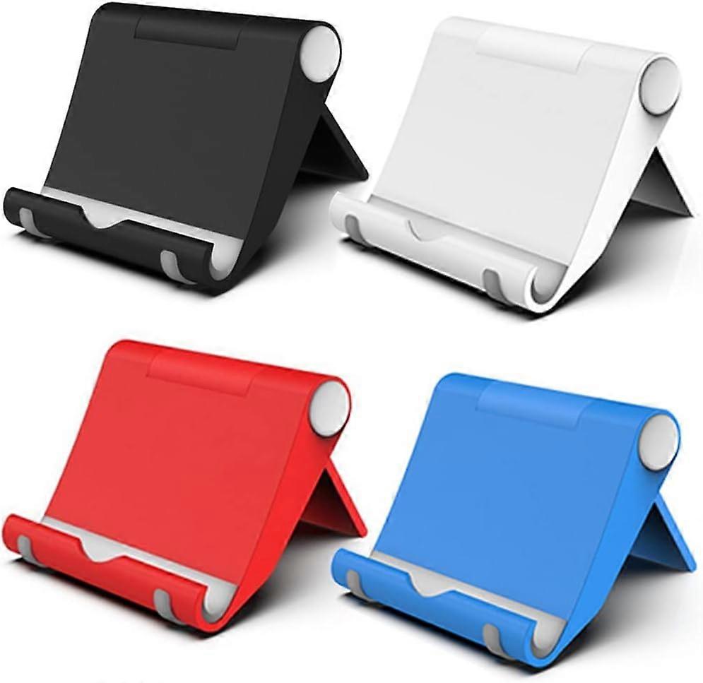 4Pcs Mobile Phone Stand Holder for Desk Adjustable Compatible with iPhone 14 13 12 11 8 Pro Max SE XS XR Plus Samsung Galaxy Note20 S20 S10 S9 S8