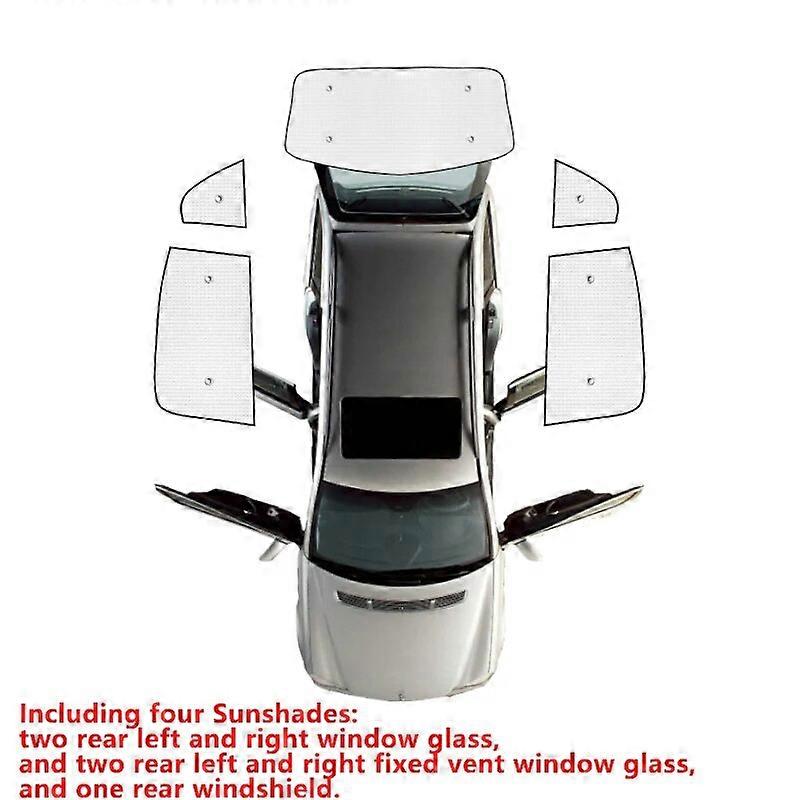 כיסוי מלא שמשיות עבור ג'יפ גרנד צ'ירוקי אביזרים WK2 2010 ~ 2019 מגן חלון סראונד מלא 2011 2012 2013 2014