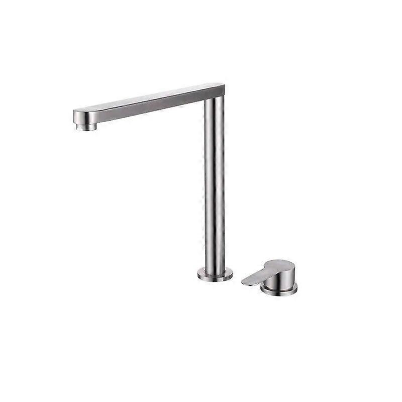 Lead Free Kitchen Faucet Single Handle Two Hole Hidden Lifting Faucet Black Kitchen Sink Tap Cold Hot Water Kitchen Mixer Tap