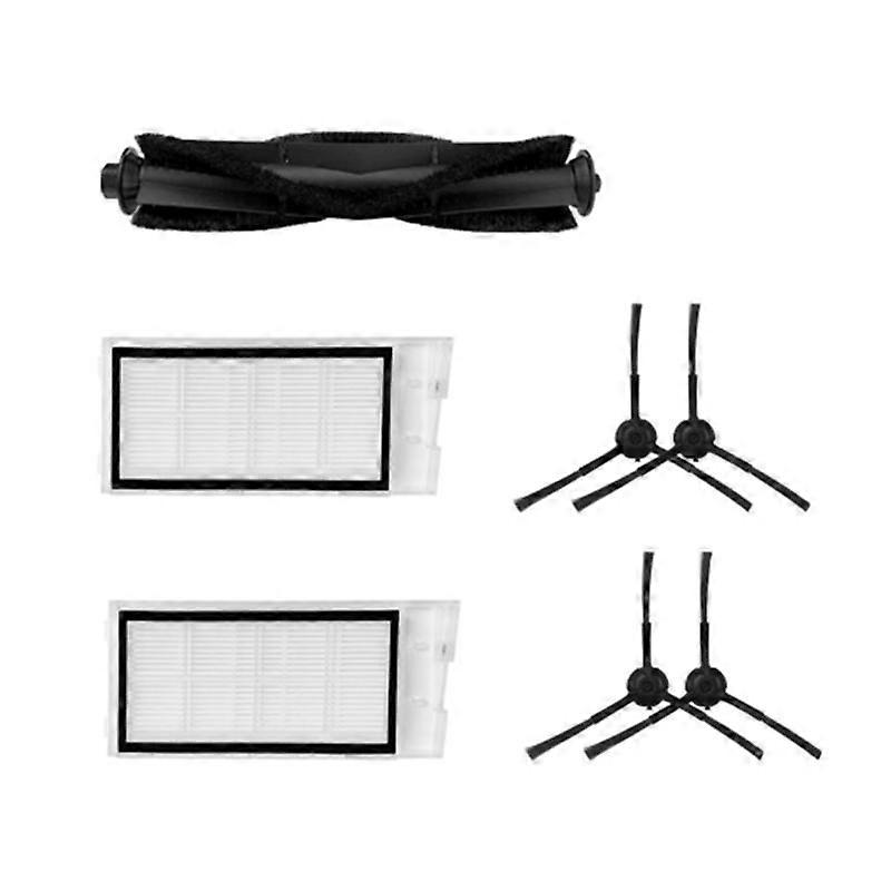 Main Brush Side Brush Hepa Filter Replacement Accessories for Xclea H30 / H40 / PLUS QYSDJ01 Robot