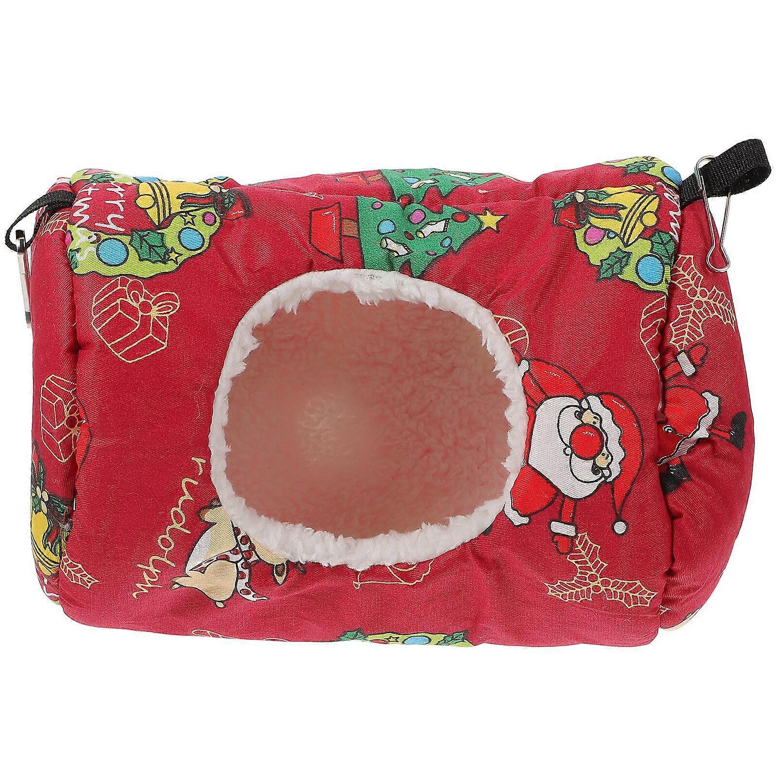 1Pc Comfortable Hamster Hanging Nest Small Pet Warm Sleeping House Guinea Pig Bed