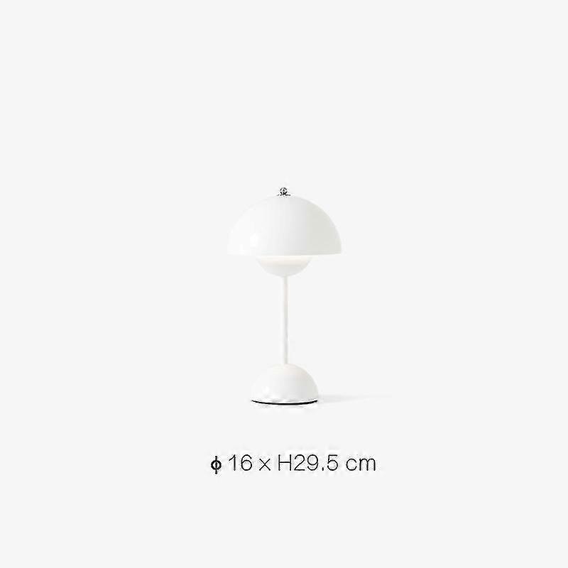 2023 Traditional Flower Pot Vp9 Portable Table Lamp Stone Blue