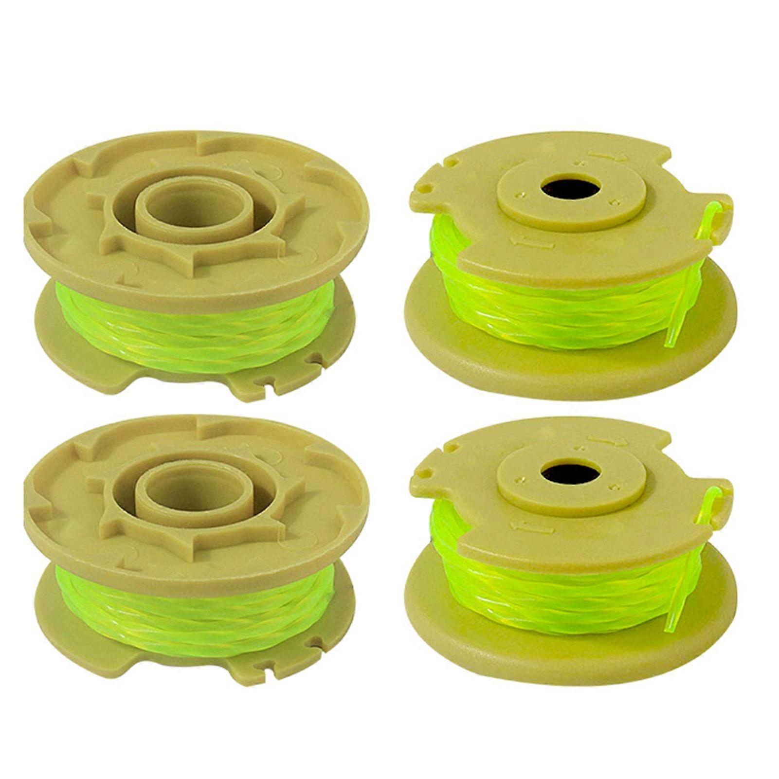Mengxi 4Pcs Lawn Mower Ropes High-strength Anti-corrosive Cutting Cordless Trimmer Weed Eater Strings for RYOBI 18V/24V/40V
