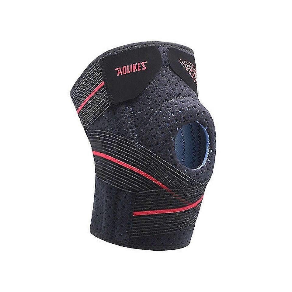 Strap Spring Support Silicone Knee Pads
