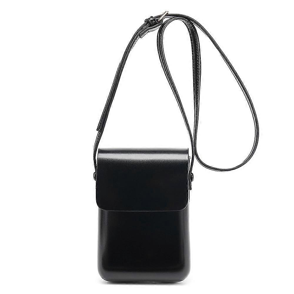Pu Mobile Phone Bag Women's Slung Bag New Joker Vertical Shoulder Bag Small Satchel