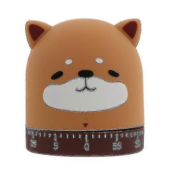 Cartoon Dog Shape Timer Cooking Countdown Mechanical Timer Kitchen Chef Clock