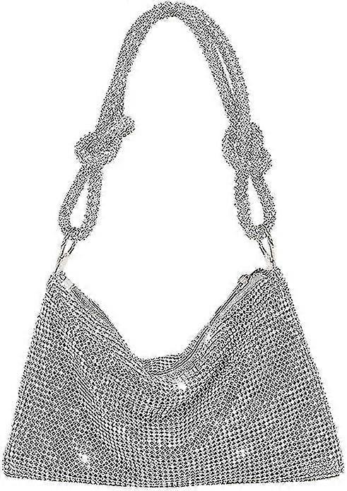 السيدات القابض عقدة حجر الراين مساء حقيبة الكتف