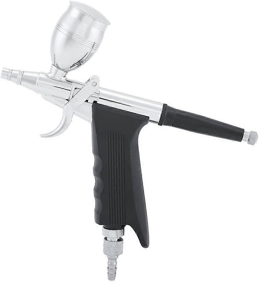 Feed Dobbel Handling Trigger Kontrollert Airbrush Metall Sprøytepistoler Maling Airbrushes Kit