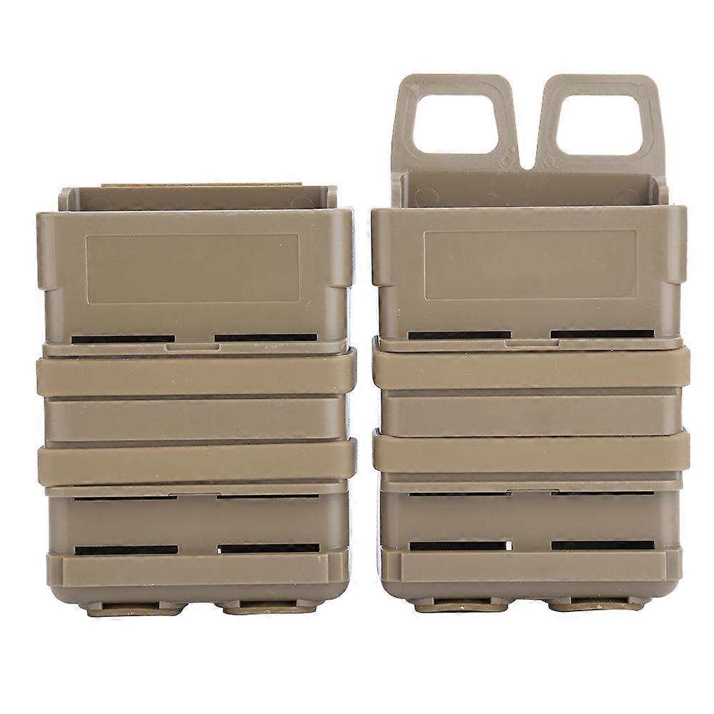 ABS Fast Double Magazine Pouch Molle Strike System For 5.56 Mags