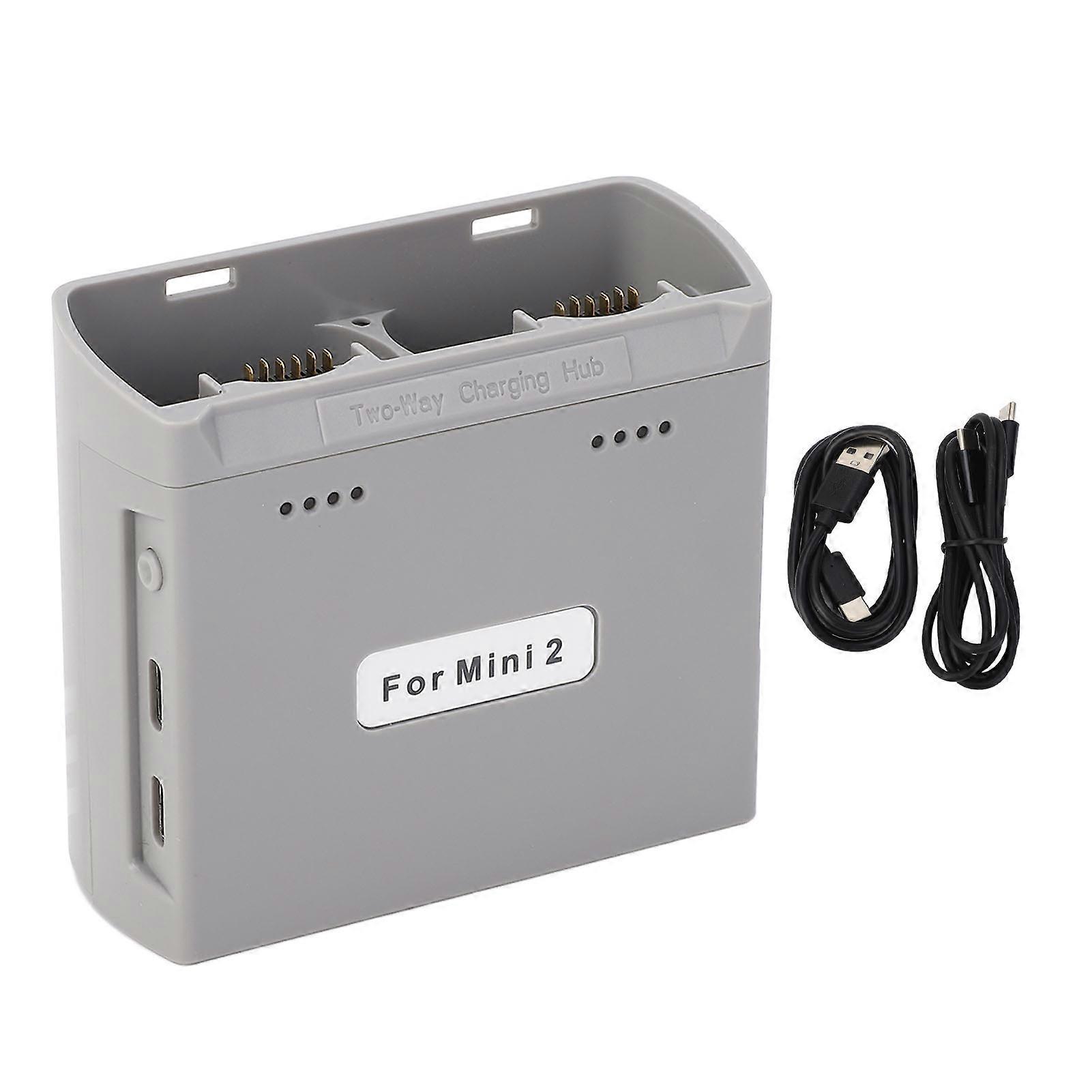 Drone Battery Charger PD Fast Charge Manager Dual Way Charging Hub for Mini 4K Mini2 Mini SE Mini2 SE