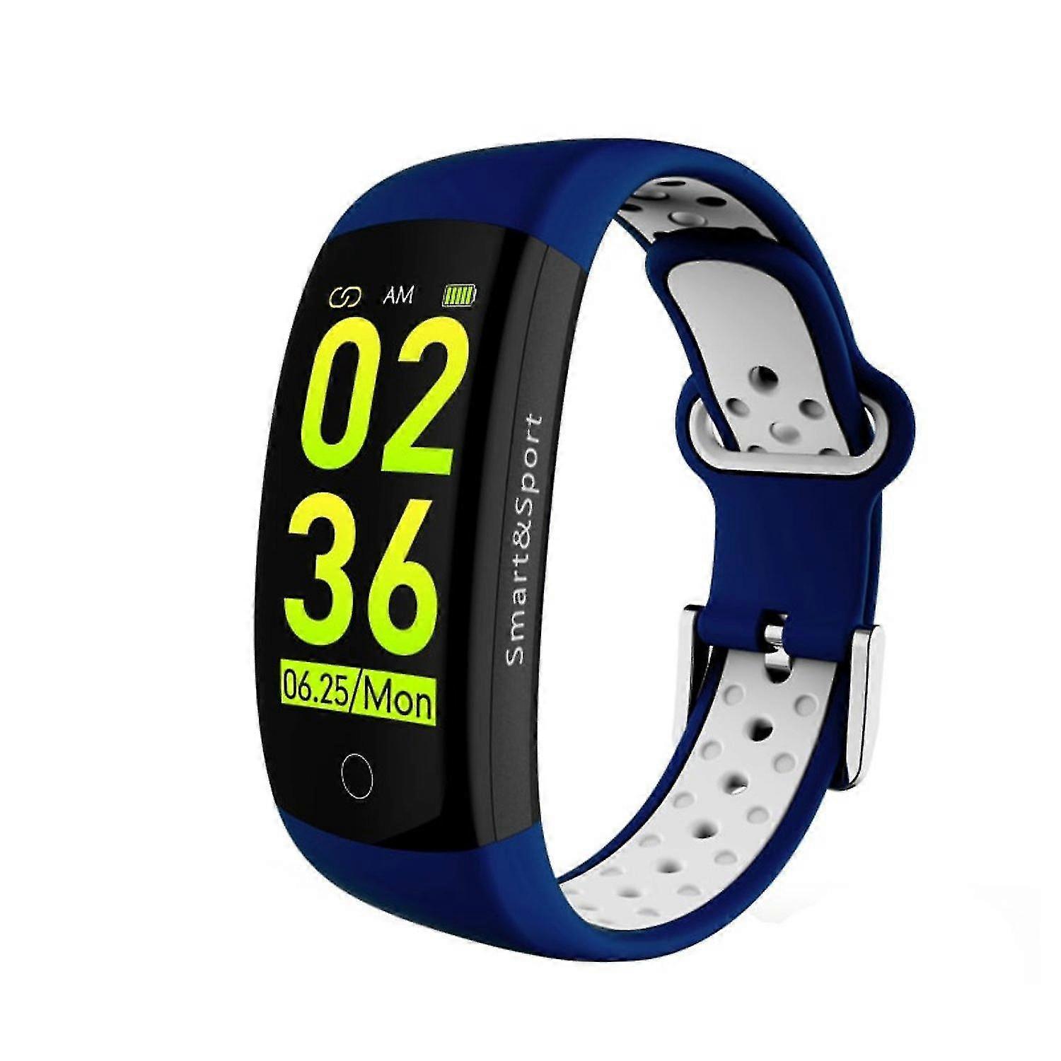 q6s activity wristband with heart rate mon -