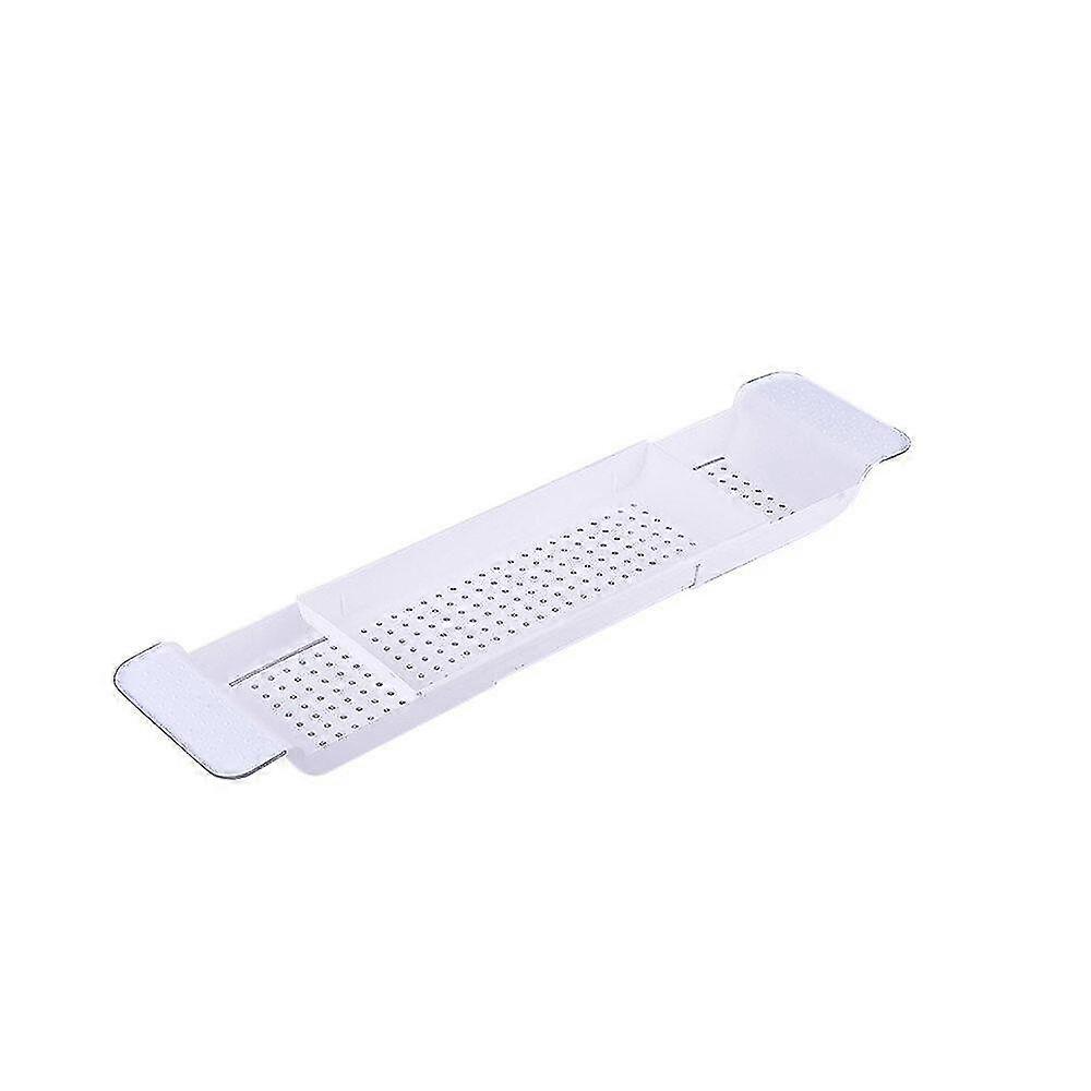 storage rack towel bathtub bath tray shelf multi-function bathroom
