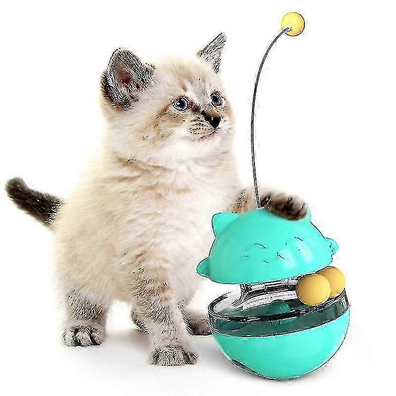Cat Ball Toy Interactive Toy Cat Feeder Cat Food Ball Kitten Toy Hk