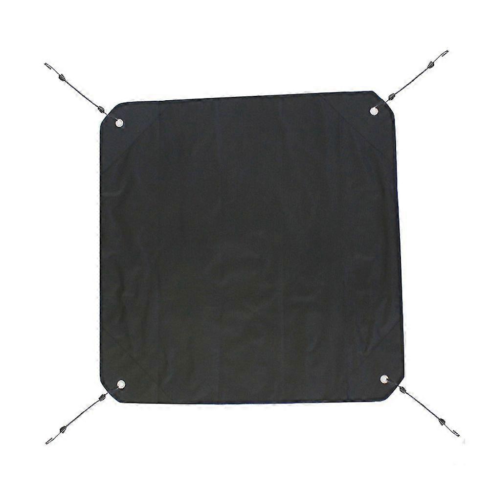 Air Conditioner Cover with Hooks Set Windproof Design Breathable Universal Simple Installation Outside Unit AC Mesh Cover Protector