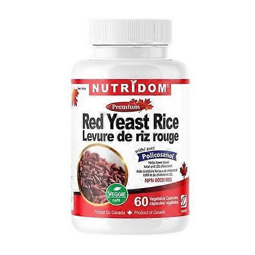 Nutridom Red Yeast Rice & Policosanol, 60 VegCaps