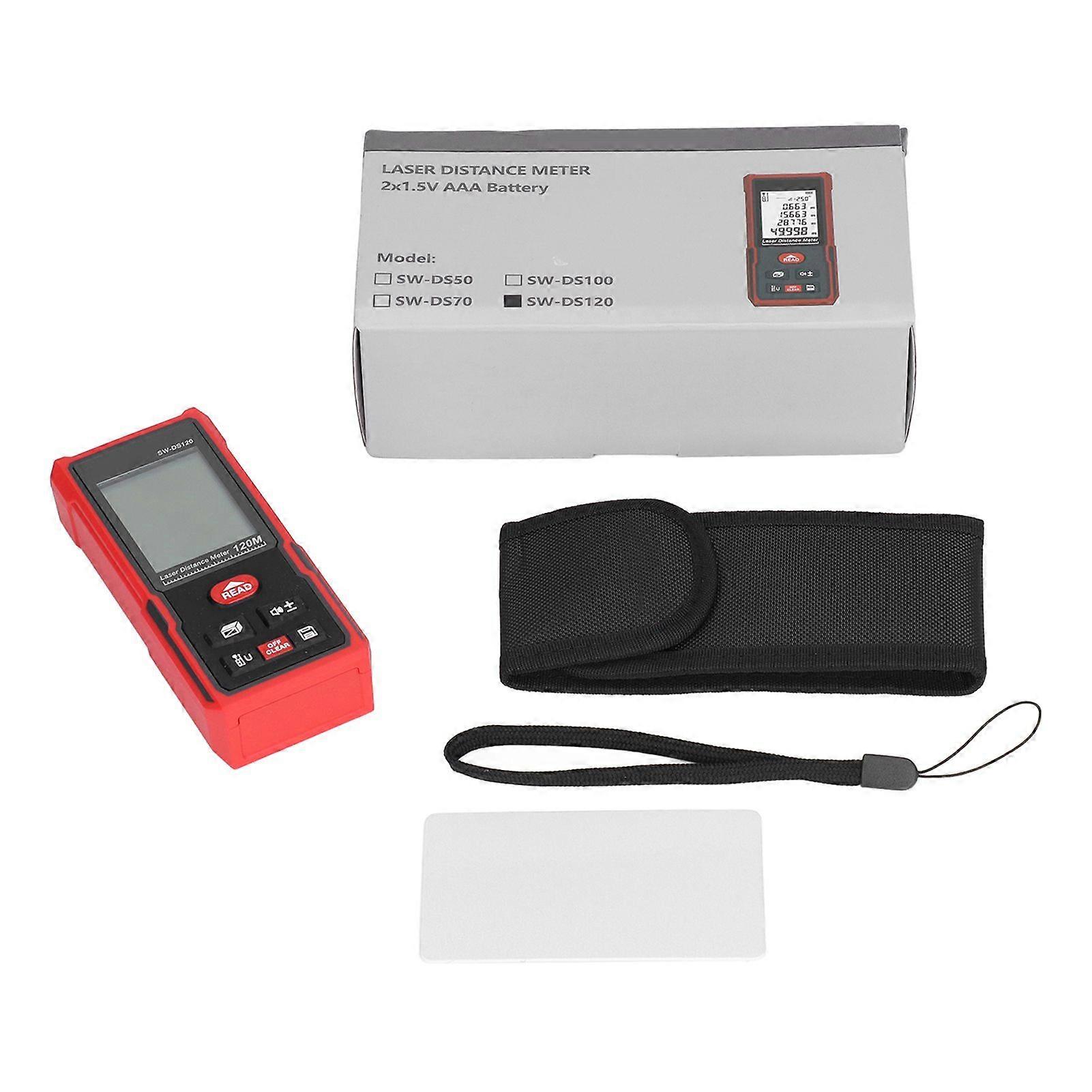 Laser Distance Meter High Accuracy 2 Bubble Laser Measurement Tool for Construction