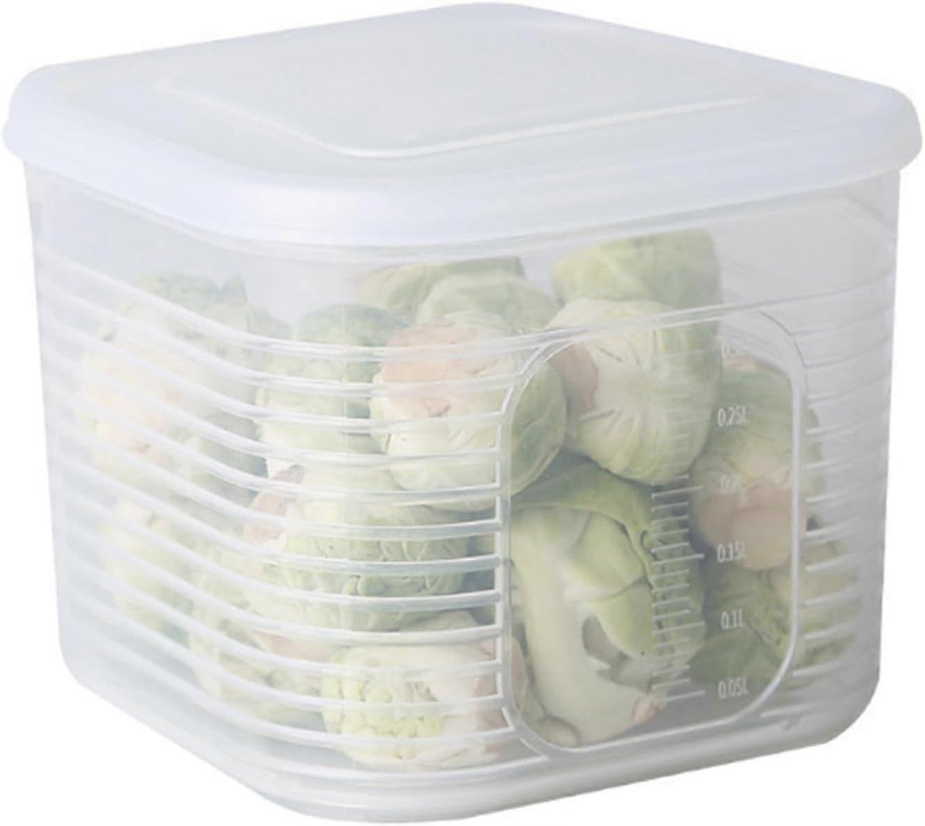 Onion Ginger Garlic Storage Box, Safe Material, Prevent Odor, Versatile, Small and Convenient, Suitable for Refrigerator Storage, Ideal for Storage in