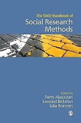 The SAGE Handbook of Social Research Methods
