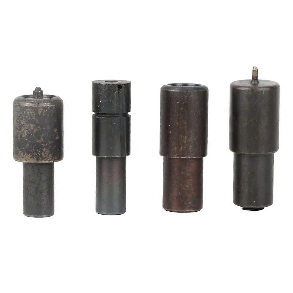 4 Pcs Carbon Steel Assembling Tool Mould Snap Buttons Fastener Press Mould (10.0mm)