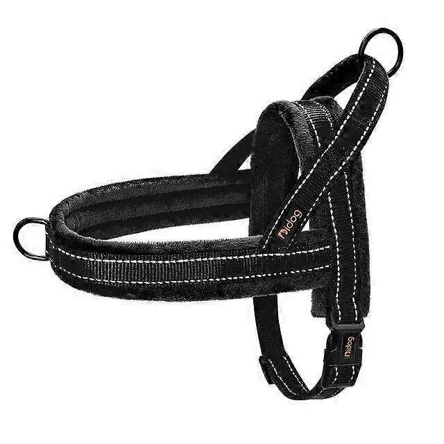 Winter Warm Soft Padded Dog Harness No Pull Dog Harness Vest Reflective Adjustable Pet Training Vest For Small Medium Large DogsPet Leashes