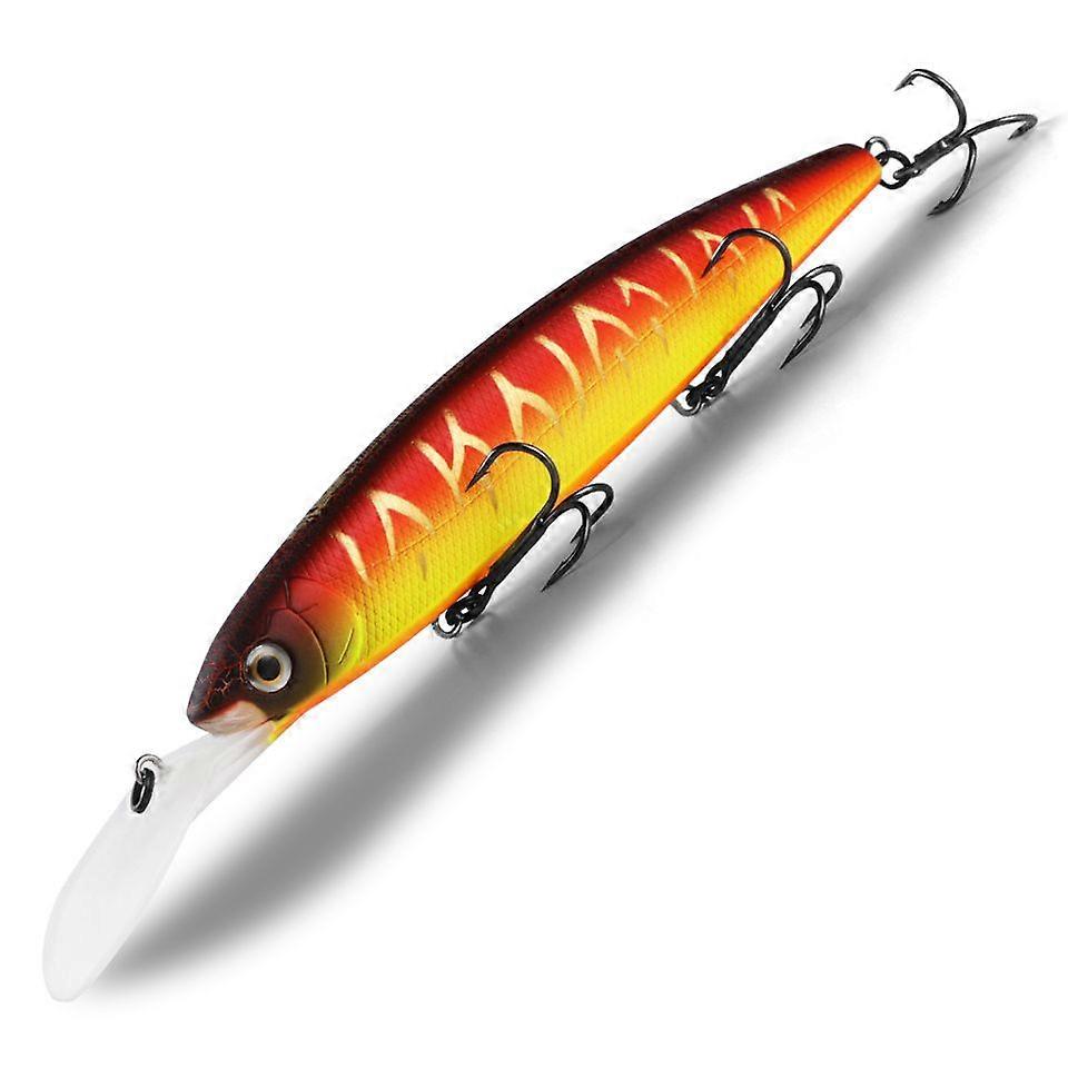 Bearking 130mm 28.6g Professional Fishing Lure Hardness Bait Dive 2.5-3m Quality Wobblers Minnow Artificial Bait Tackle