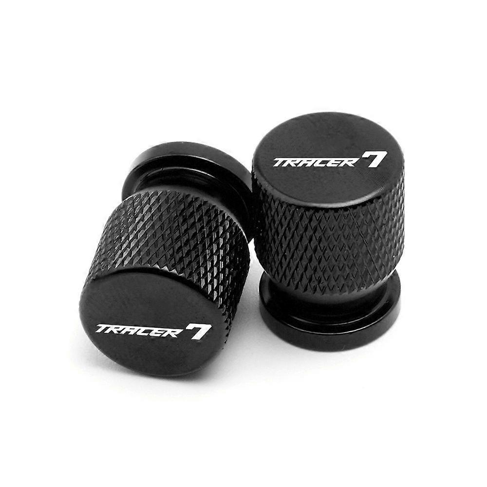 Tracer7 Motorcycle CNC Accessories Kickstand Foot Side Stand Enlarger Pad & Tire Valve Cap For YAMAHA Tracer 7 GT 2023 2022 2021