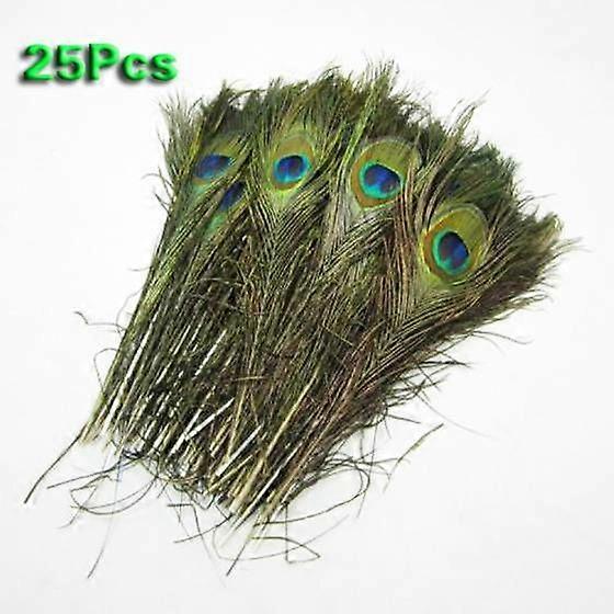 Pack of 25pc Natural Feathers 10-12''