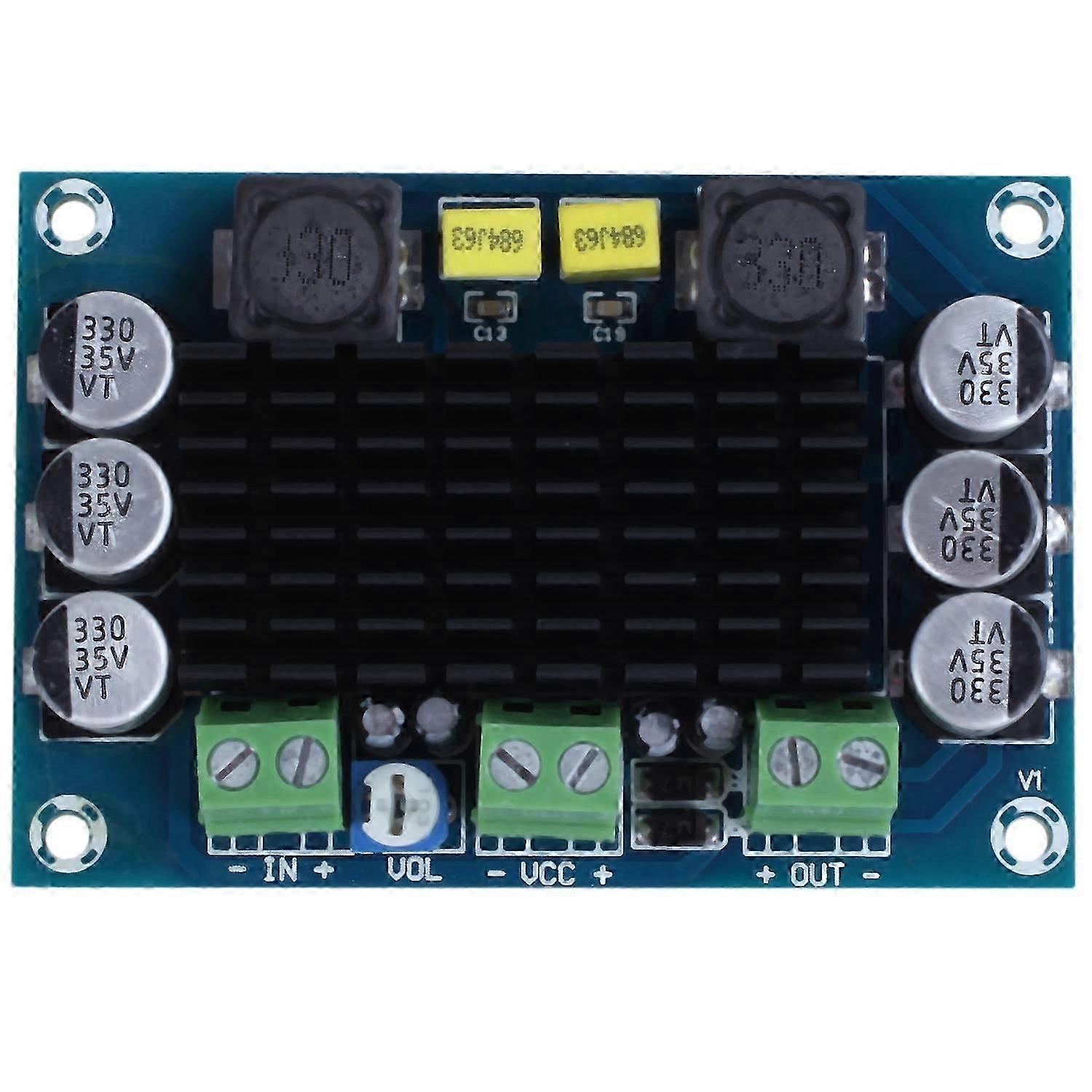 DC 12V-24V TPA3116 D2 100W Mono Channel Digital Audio Power Amplifier Board car