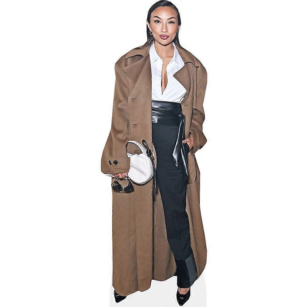 Jeannie Mai (Coat) Cardboard Cutout (lifesize OR mini size). Standee. Stand Up.