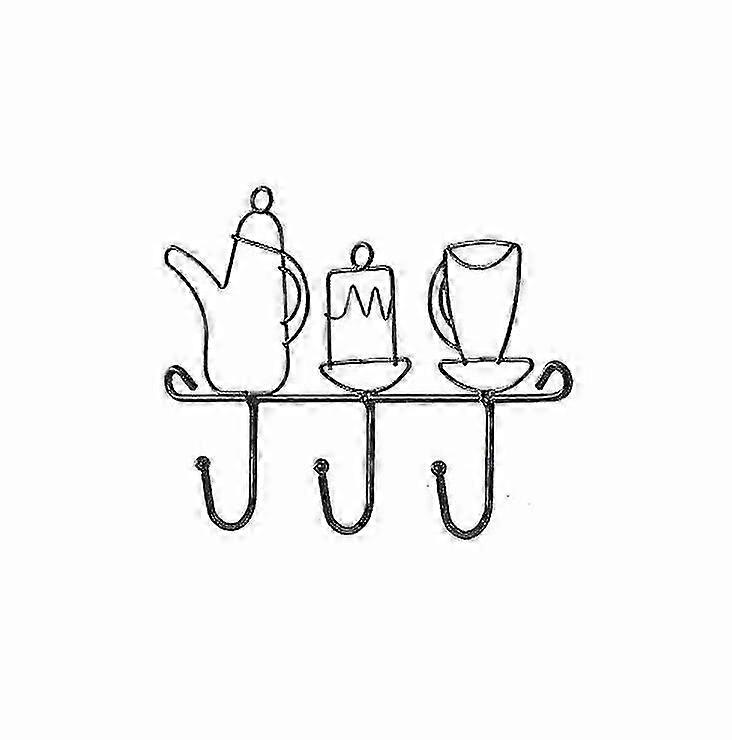 Creative Household Coat Hook, Rustproof And Durable, Home Decoration (b)