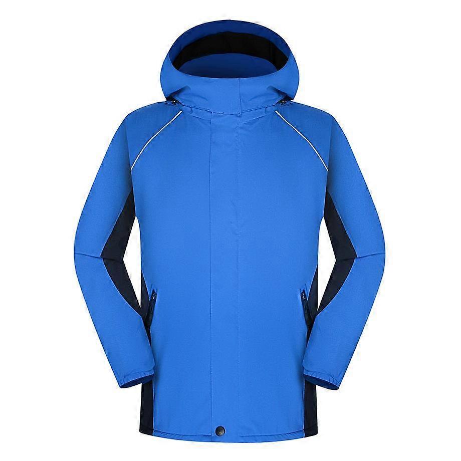Winter Single Piece Anti Cold and Waterproof Fleece Jacket for Men and Women, Camping, Hiking, Skiing and Parent-child Jacket