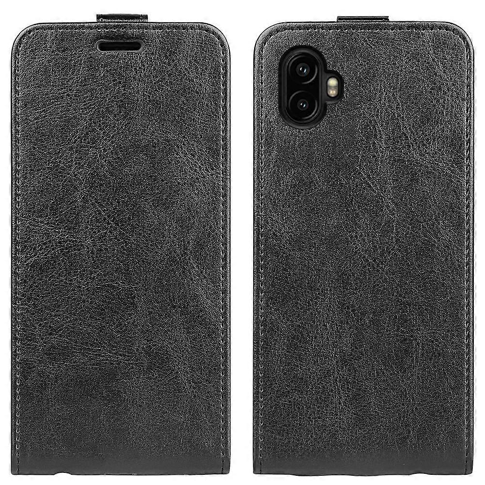 R64 Texture Single Vertical Flip Leather Phone Case