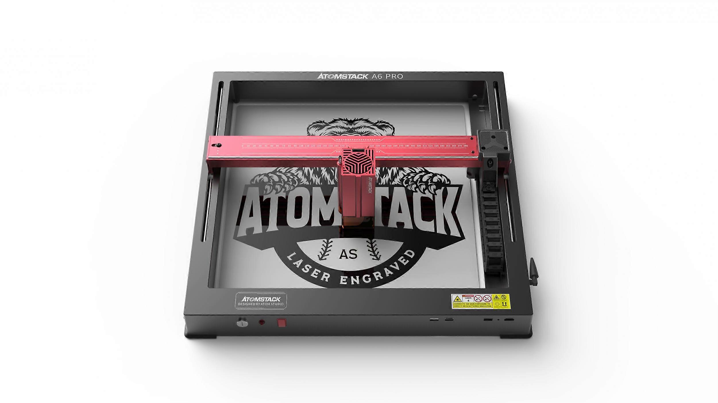 ATOMSTACK A24 Pro Lasergravörskärare 20W optisk effektgravyrmaskin för trämetall EU