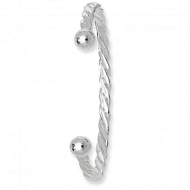 Acotis Silver Bangle Twisted Torc G4093