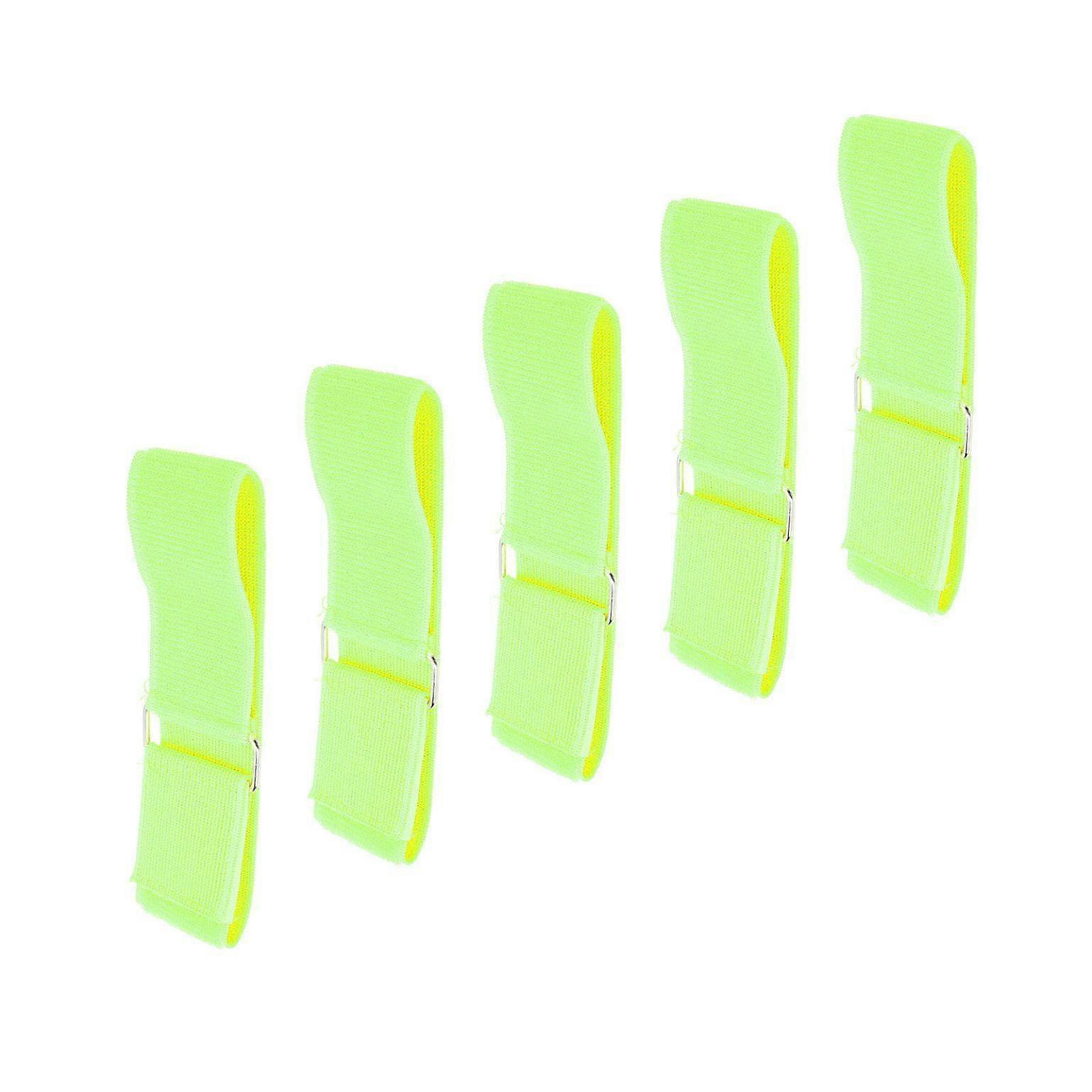 5 Pcs Elastic 3-Legged Race Bands for Kids - Bright and Fun!
