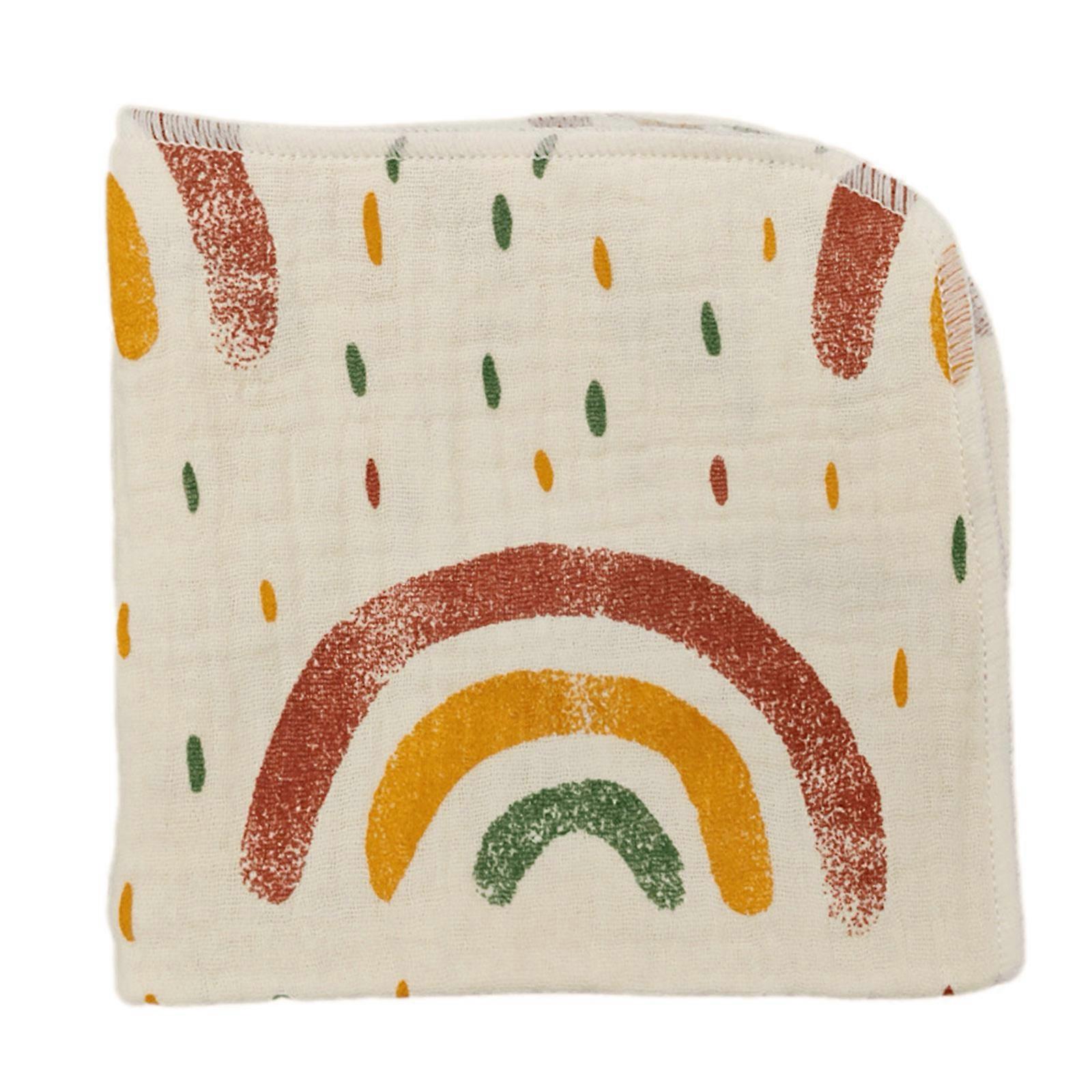 Multifunctional Handkerchief Soft Breathable Square Towel Baby Nursing Bib Infant Saliva Towel for Feeding and Burping
