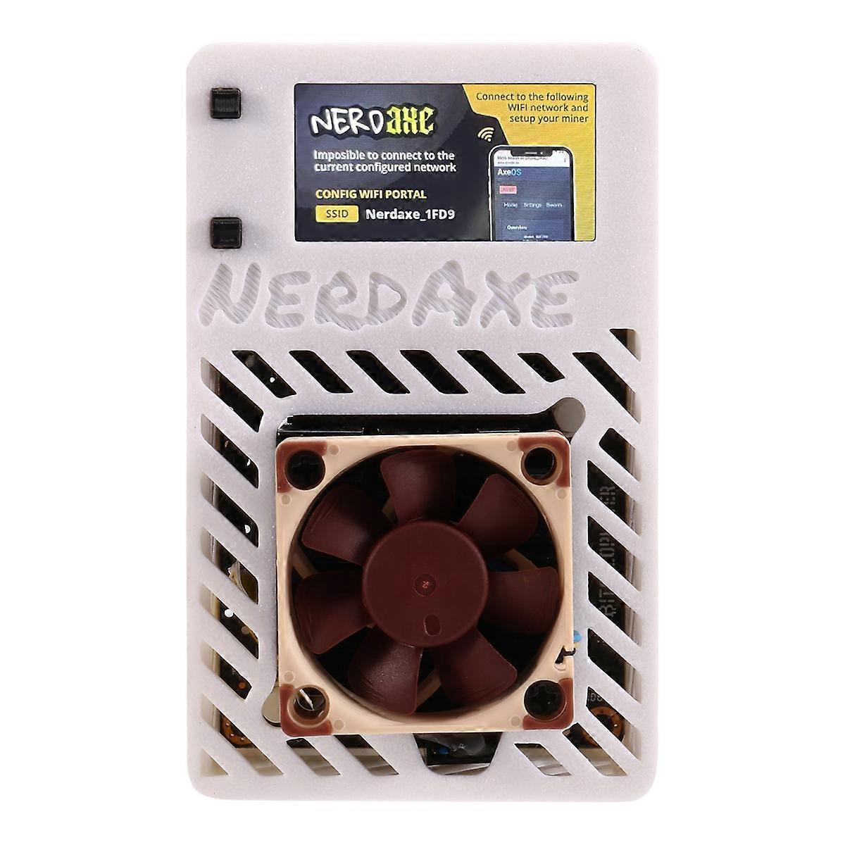 NerdAxe Miner Bitaxe 500Gh/S BM1366 Miner Super Silent Fan AU PLUG