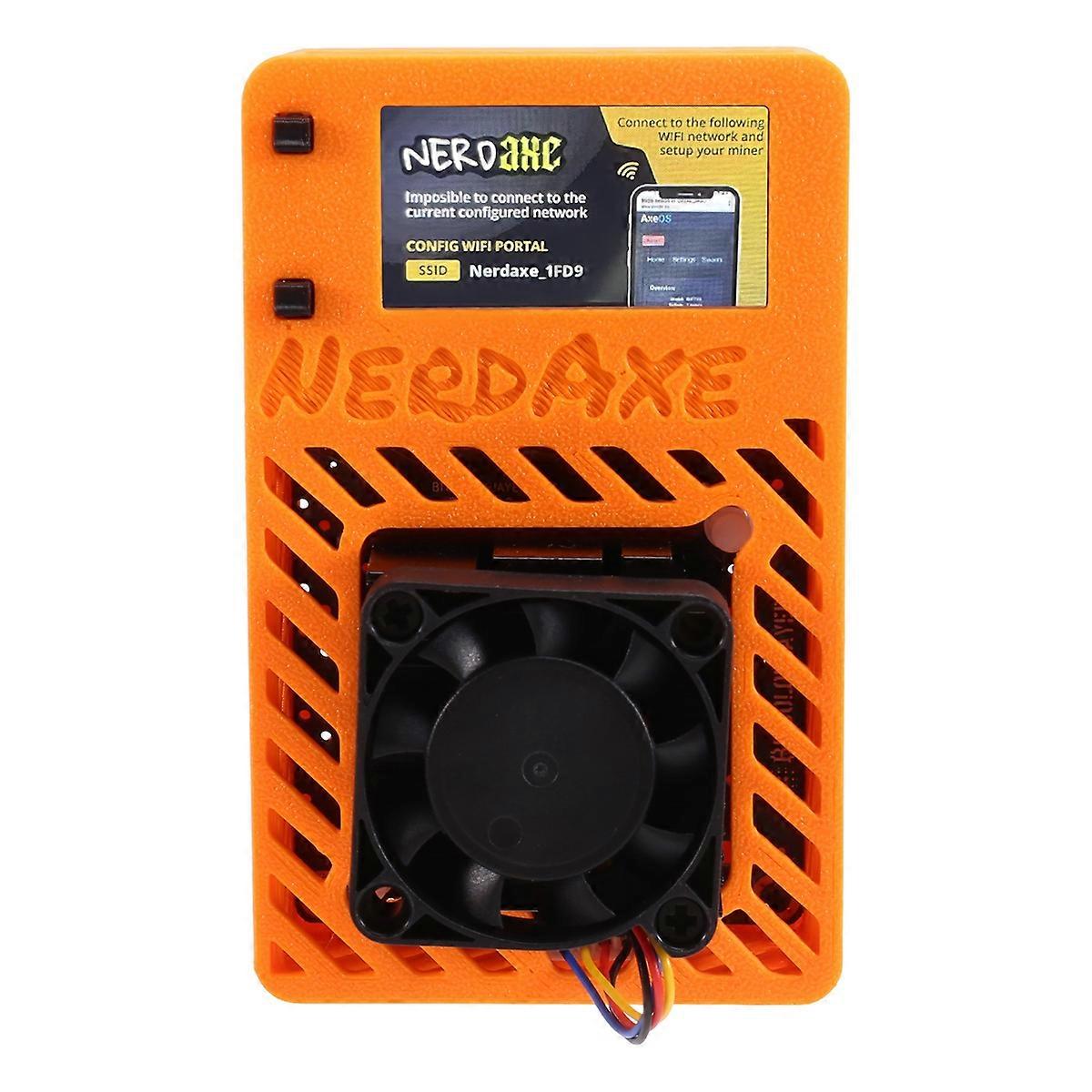 NerdAxe NerdMiner Miner 500Gh/S BM1366 Chip ASIC Reino Unido ENCHUFE