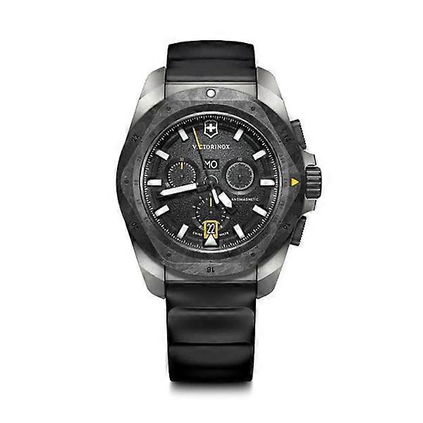 Victorinox I.N.O.X. Chrono 男士手表 V242011 – 黑色表盘,黑色橡胶表带