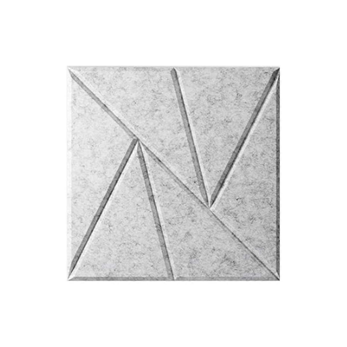 12 Pack Self Adhesive Acoustic Panels 11.8inch X 11.8inch Silver Gray