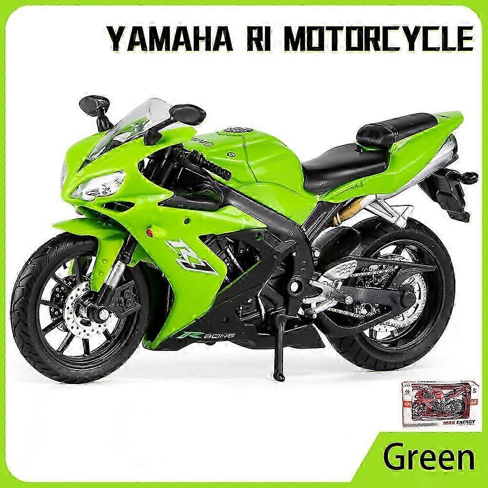 1:12 Yamaha Yzf-r1 Κράμα Χυτό Μοτοσικλέτα Μοντέλο Παιχνίδι Όχημα Συλλογή Autobike Shork-απορροφητής Off Road Autocycle Παιχνίδια Αυτοκίνητο