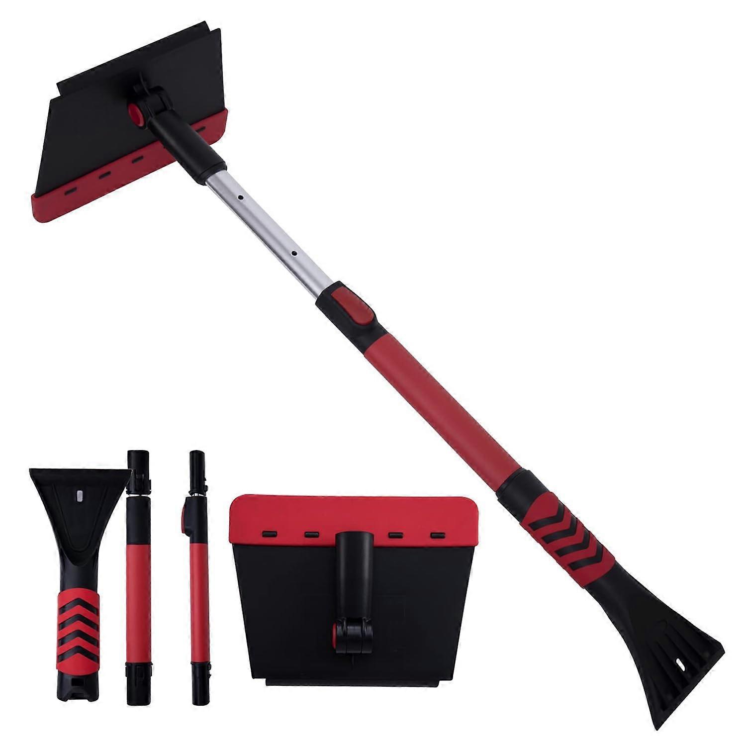 Detachable Extendable Snow Shovel for Camping and Winter Survival, Lightweight Aluminum, Adjustable Length, Compact Design